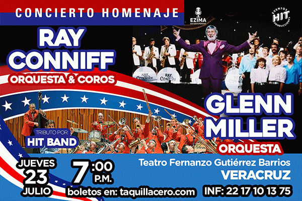 img_Concierto Homenaje a Ray Conniff y Glenn Miller, Veracriz